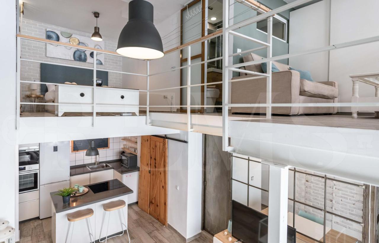 Bright Duplex Loft Next To The City Center By Rems Malaga Exterior photo